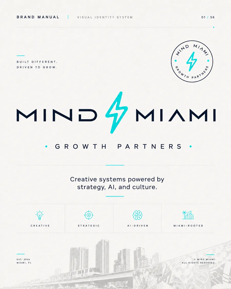 Mind Miami brand manual cover